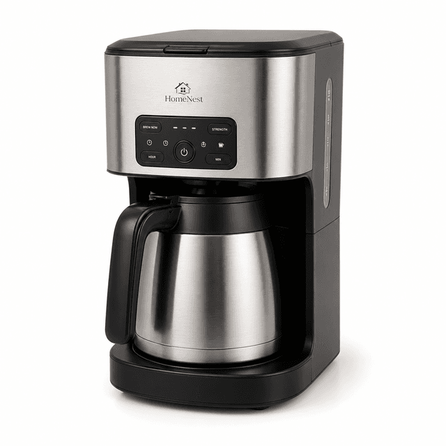 HomeNest CozyBrew Thermal Coffee Maker's image