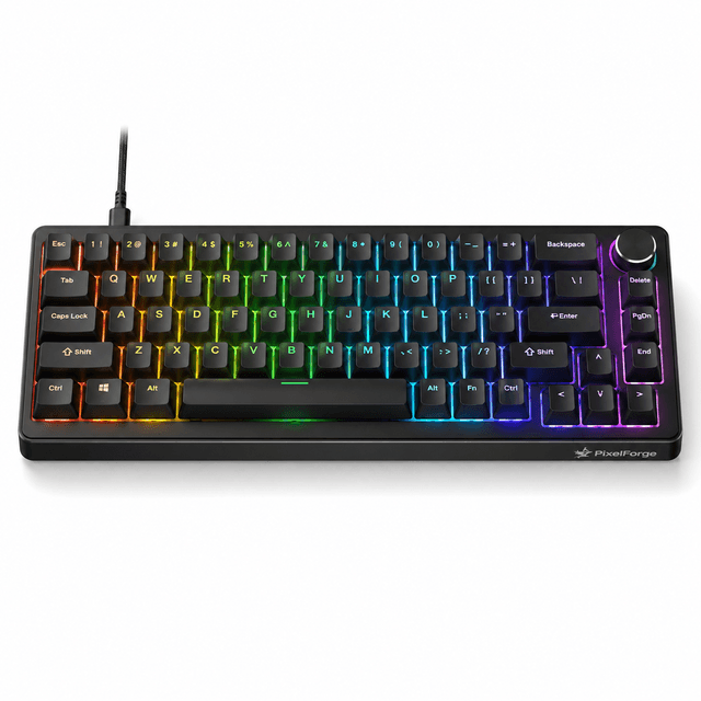PixelForge StrikePad RGB Mechanical Keyboard's image