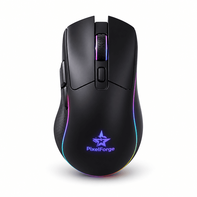 PixelForge PhantomGrip Gaming Mouse's image