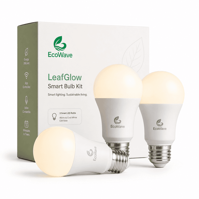 EcoWave LeafGlow Smart Bulb Kit's image